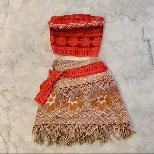 Disney Moana Costume Sz 4-6